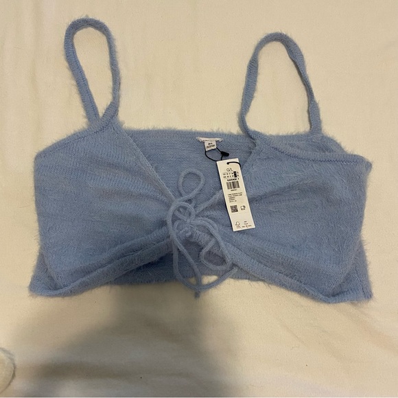 Garage fuzzy going out tops size large women's - Picture 10 of 10